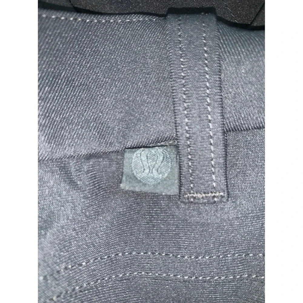 Lululemon ABC Warpstream Skinny Fit Pants Mens 37x30 Charcoal Gray 5-Pocket